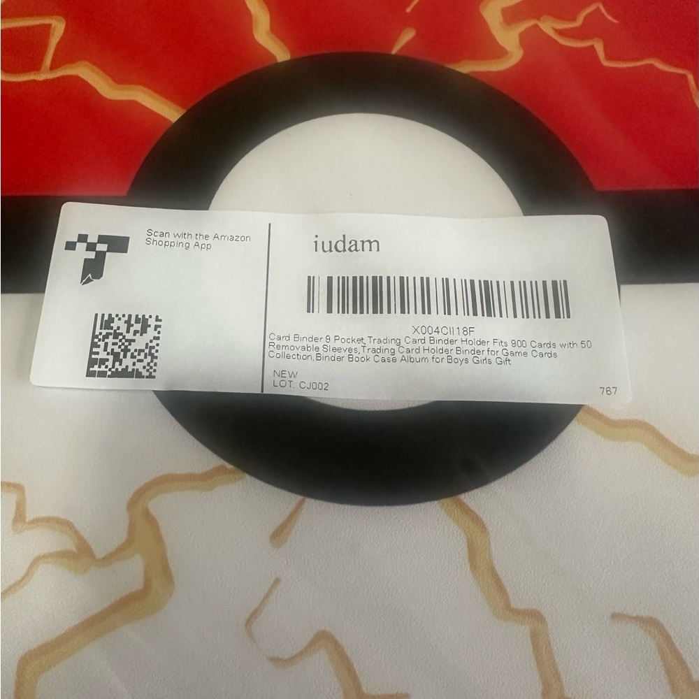 New Pokemon Card Binder, Holds 900 Cards total, 50 Removable Sleeves - Picture 4 of 4